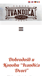 Mobile Screenshot of konoba-ivandicadvori.com